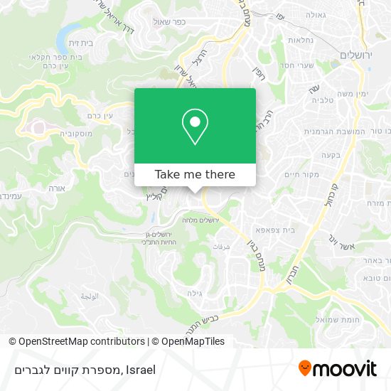 מספרת קווים לגברים map