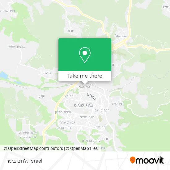 Карта לחם בשר
