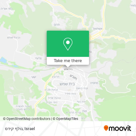 גולף קידס map