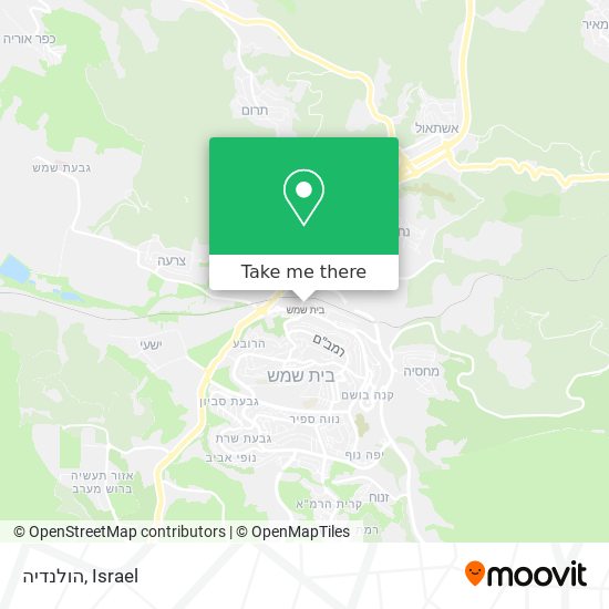 הולנדיה map