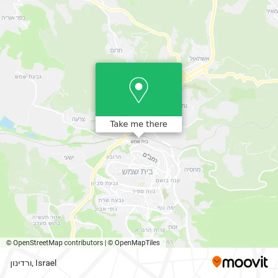 Карта ורדינון