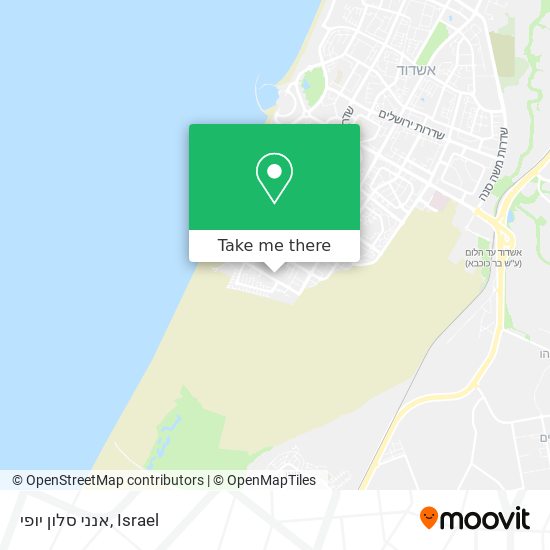 אנני סלון יופי map