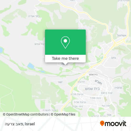 פאב צרעה map