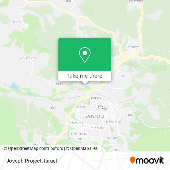 Joseph Project map