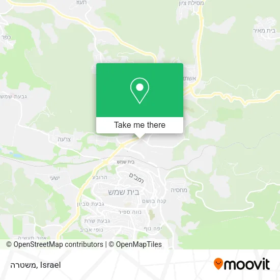 Карта משטרה