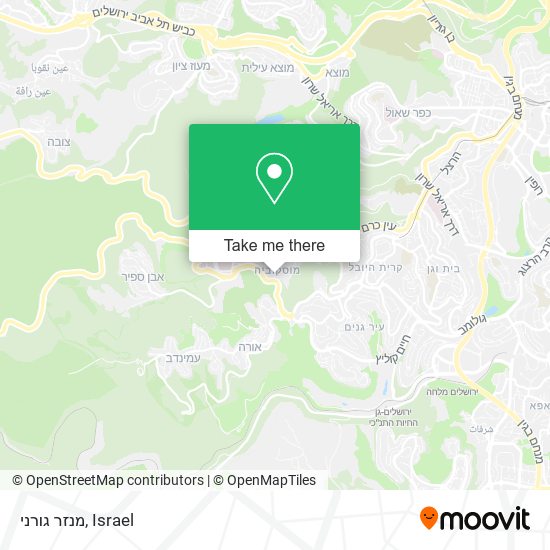 מנזר גורני map