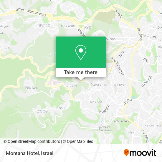 Карта Montana Hotel