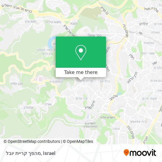 מהפך קריית יובל map