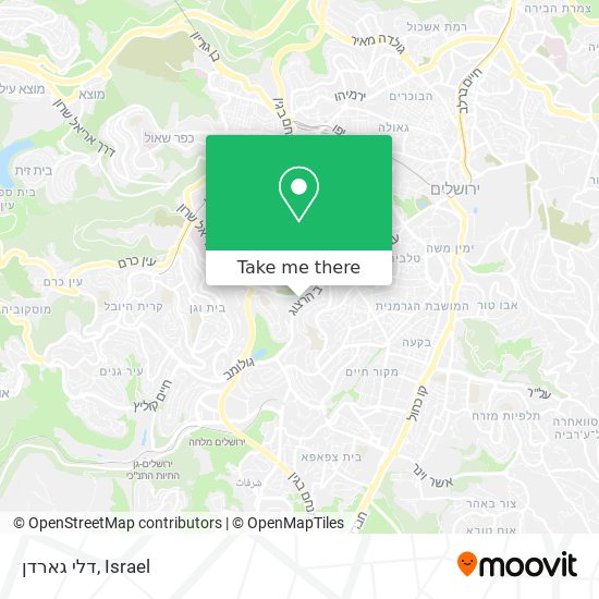 דלי גארדן map