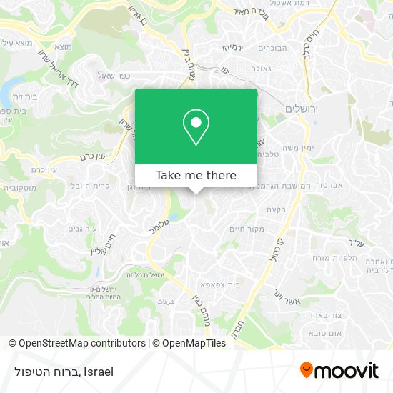 ברוח הטיפול map