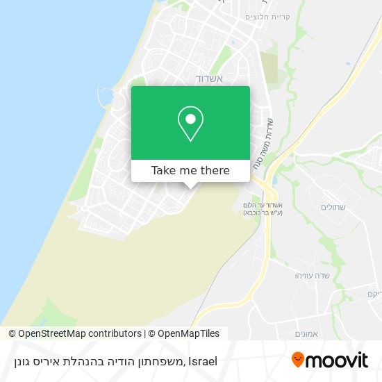 משפחתון הודיה בהנהלת איריס גונן map