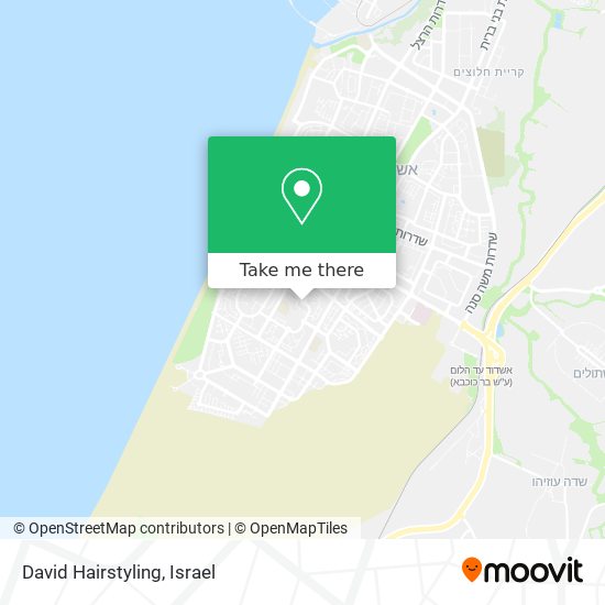 David Hairstyling map