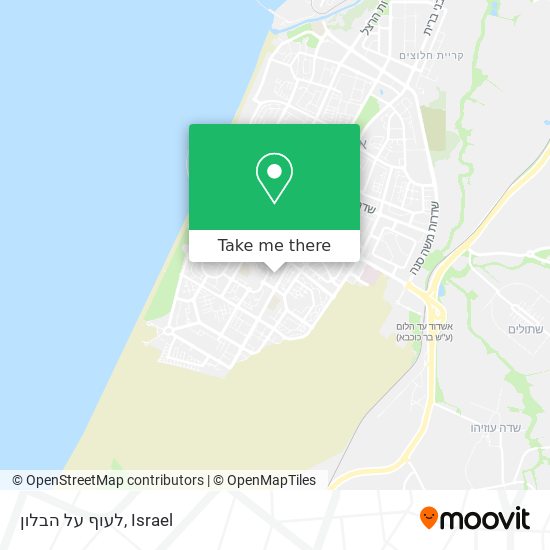 לעוף על הבלון map