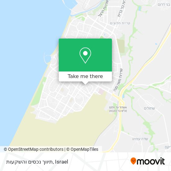 Карта תיווך נכסים והשקעות