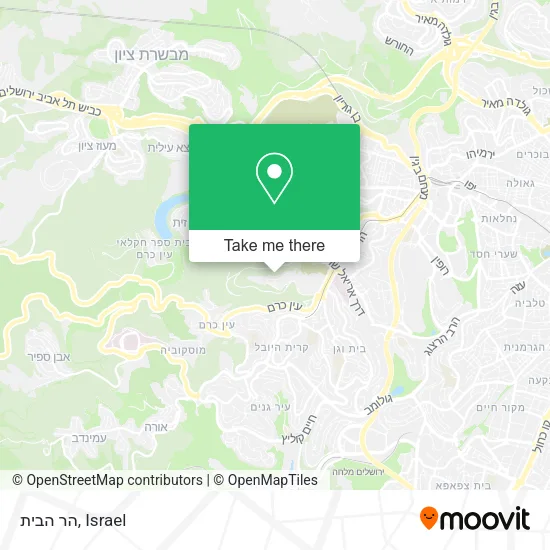 Карта הר הבית