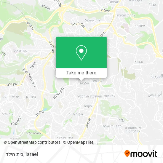 Карта בית הילד