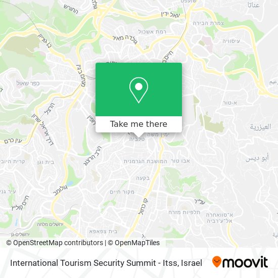 International Tourism Security Summit - Itss map