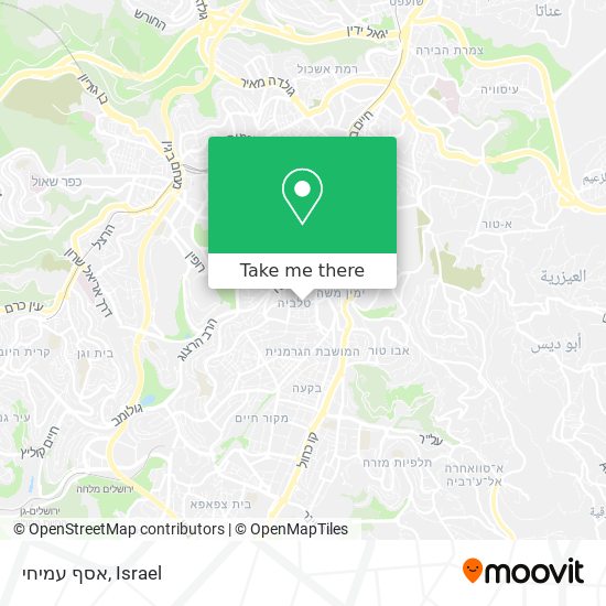 אסף עמיחי map
