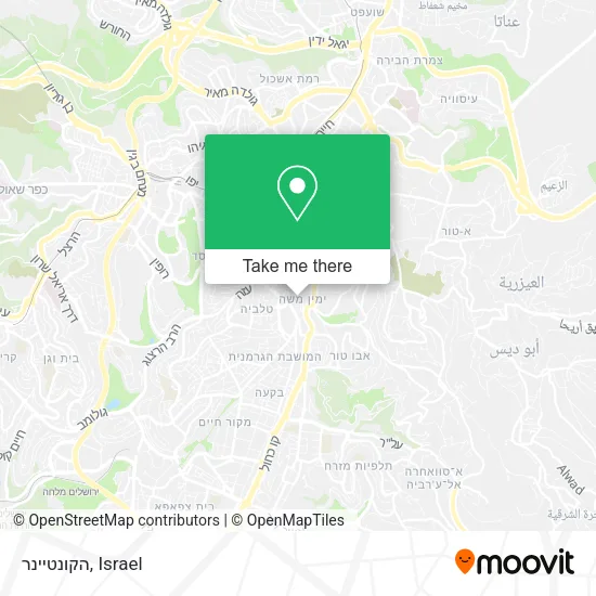 Карта הקונטיינר