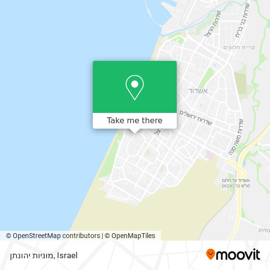 מוניות יהונתן map