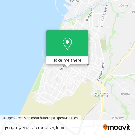 משה סמדג'ה -החלקת קרטין map