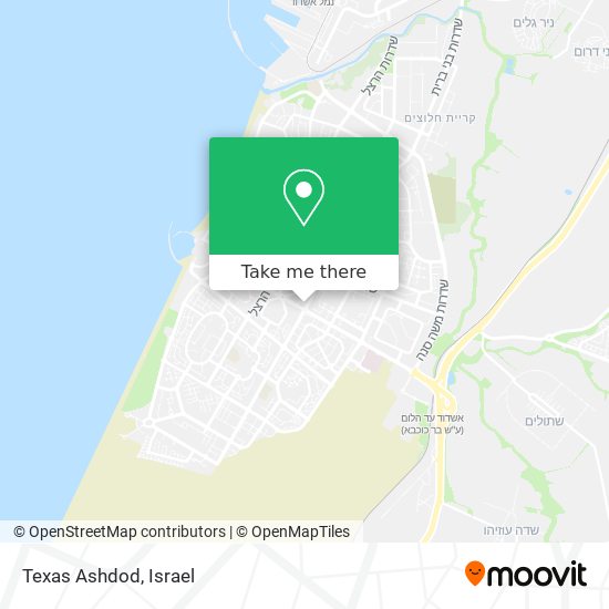 Texas Ashdod map