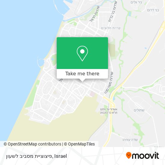 פיצוציית מסביב לשעון map