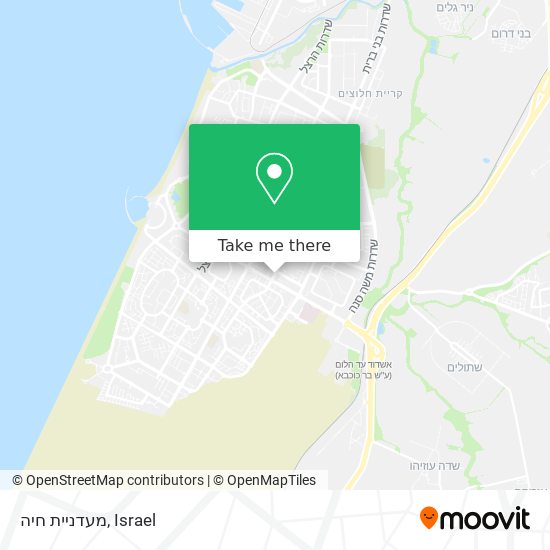 מעדניית חיה map