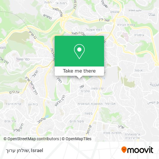 שולחן ערוך map