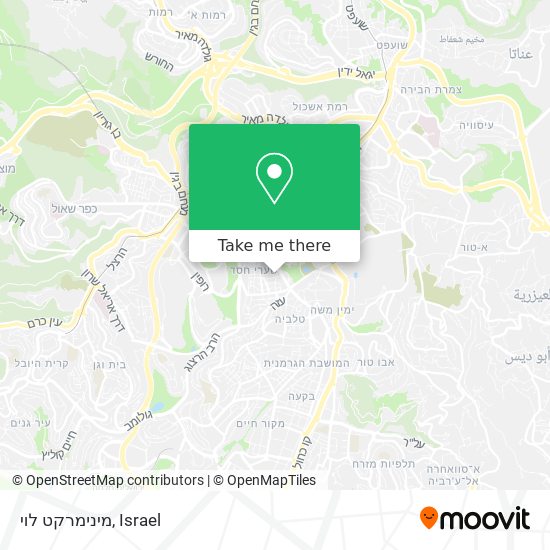 מינימרקט לוי map