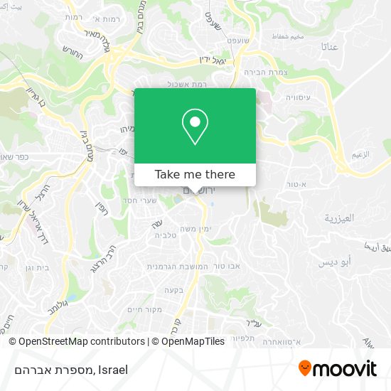 מספרת אברהם map