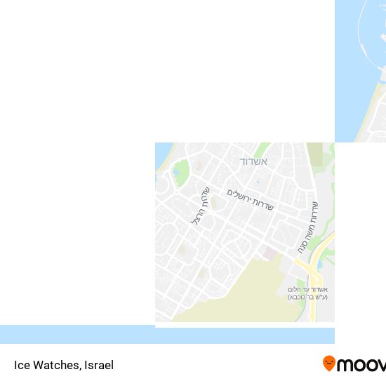 Ice Watches map