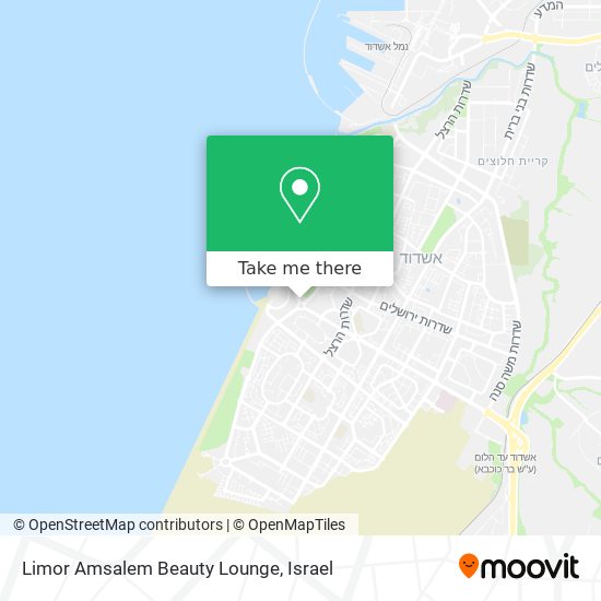 Карта Limor Amsalem Beauty Lounge