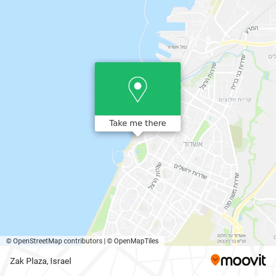 Карта Zak Plaza