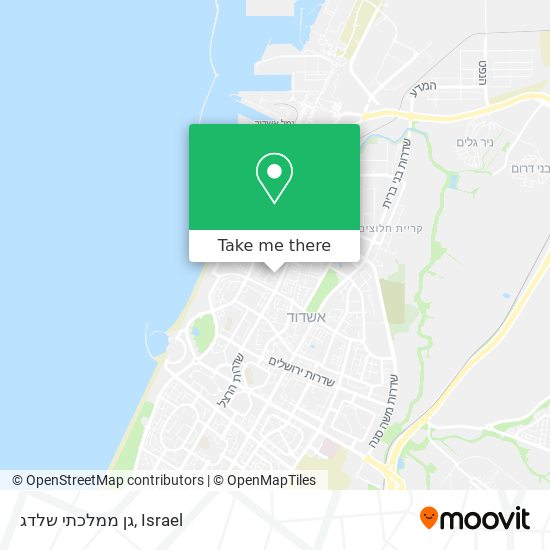 גן ממלכתי שלדג map