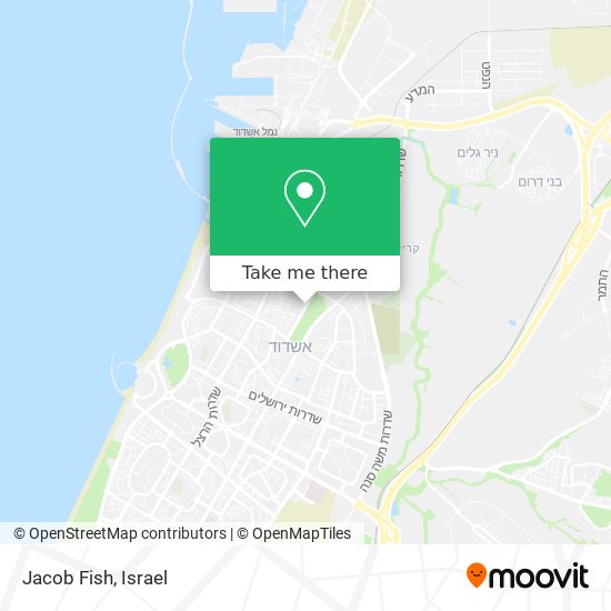 Карта Jacob Fish
