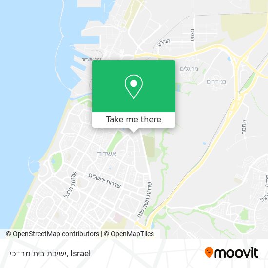 Карта ישיבת בית מרדכי