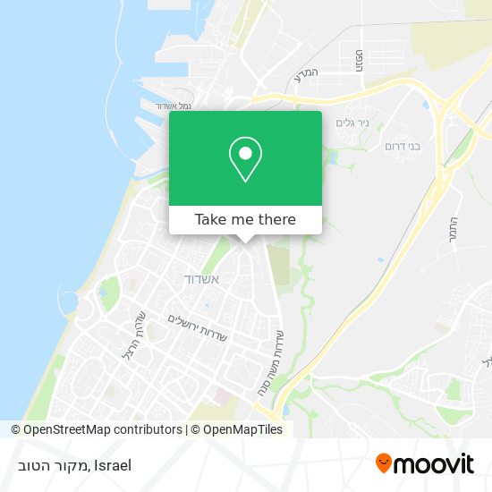 מקור הטוב map