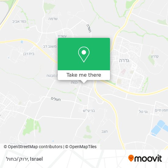 ירוק/כחול map