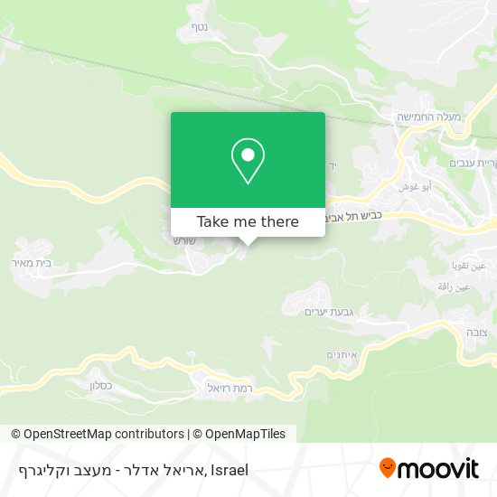 אריאל אדלר - מעצב וקליגרף map