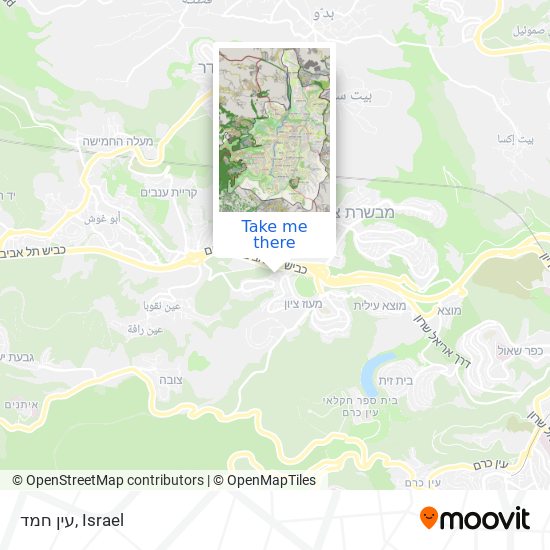 עין חמד map