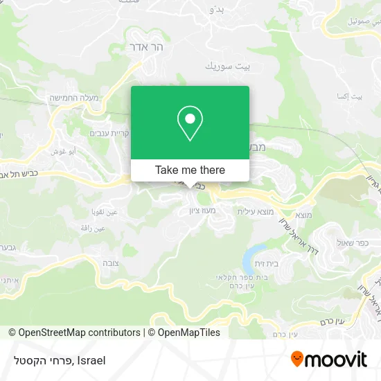 Карта פרחי הקסטל