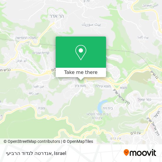 אנדרטה לגדוד הרביעי map