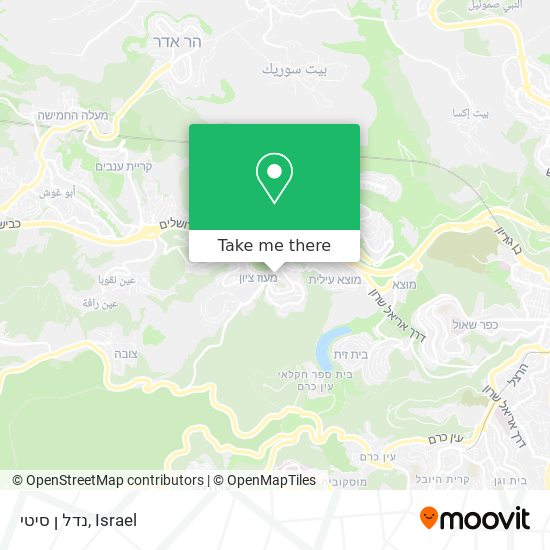 נדל ן סיטי map