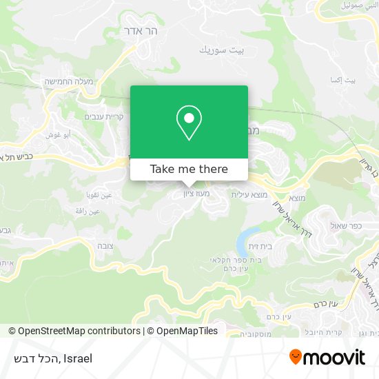 הכל דבש map