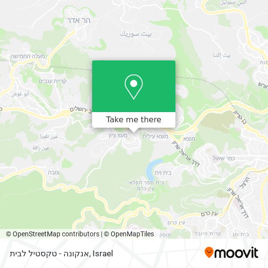 אנקונה - טקסטיל לבית map