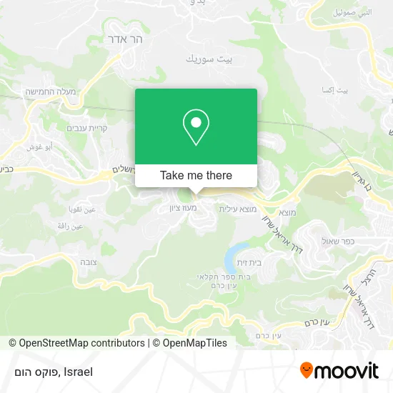 Карта פוקס הום