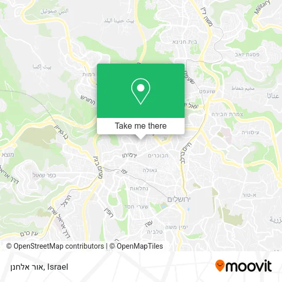 Карта אור אלחנן