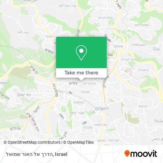 הדרך אל האור שמואל map