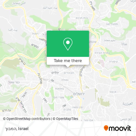 המבוך map